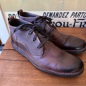 John Varvatos Brown Chukka Boots